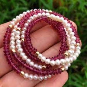 Gemisphere 🩷 DISCONTINUED! 🚺 RUBELLE 👸🏻 "Empowering The Feminine" Necklace! 28"